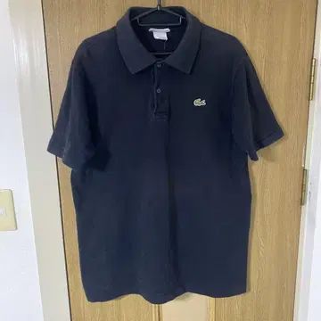 Lacoste 피케 셔츠 made in France 블랙 XL