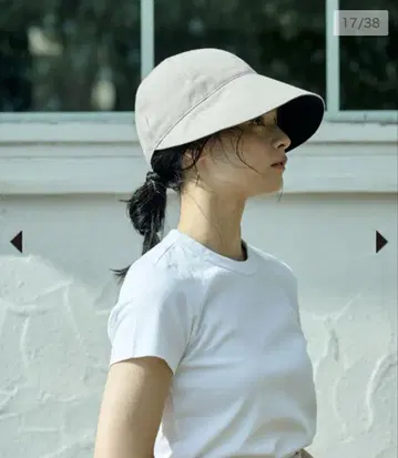 선배리어100 모자 와이드 캡 모카