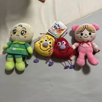 호빵맨 봉제 인형 3체 세트