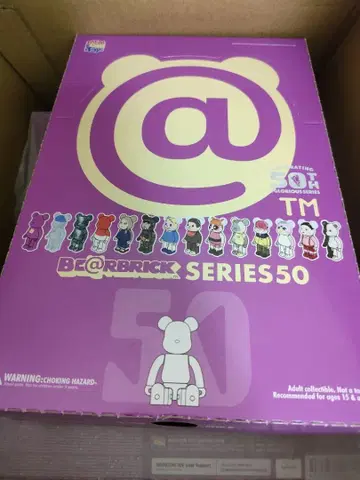BE@RBRICK 시리즈 50 24개입 박스