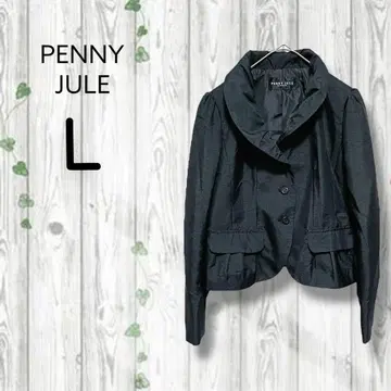 페니 penny jule 테일러드 재킷 샤이니 개더