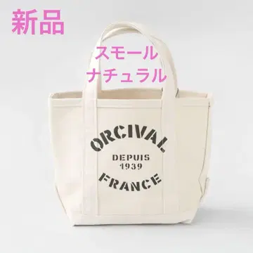 ORCIVAL 오시바 Tote Bag Small Print