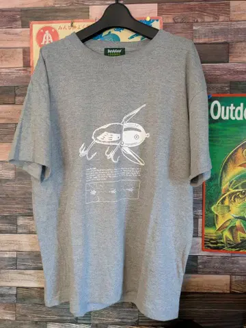 Heddon Crazy Crawler 티셔츠 그레이 Size l