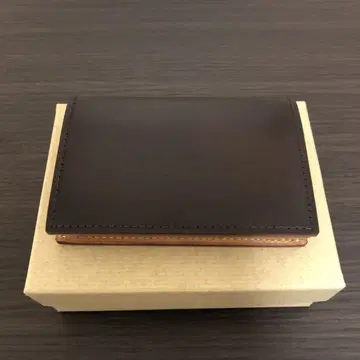 GANZO 다크 브라운 명함지갑