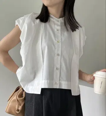 CAPRICIEUX LE'MAGE 벌룬 프렌치 셔츠