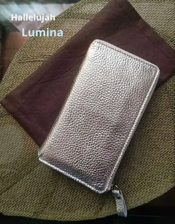 Hallelujah 하렐루야 Lumina 미니 장지갑 실버