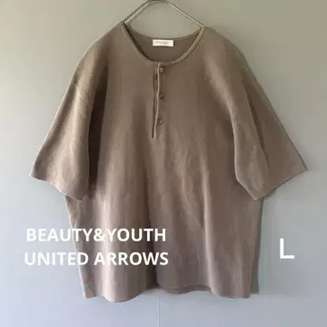 BEAUTY&YOUTH 모던 헨리넥 니트