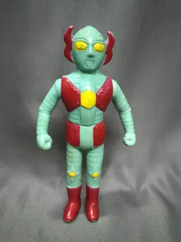 불명 자보가/스카이블루 성형/빨간색 페인팅/노란 눈