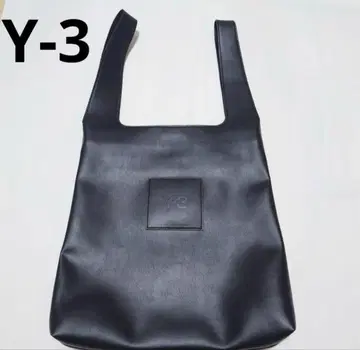 Y-3 블랙 토트백