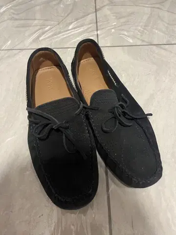 ZARA 네이비 드라이빙 슈즈 사이즈 41