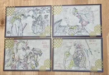 귀멸의 칼날 다이닝 엽서 토미오카 기유, 코쵸우 시노부 외 4매
