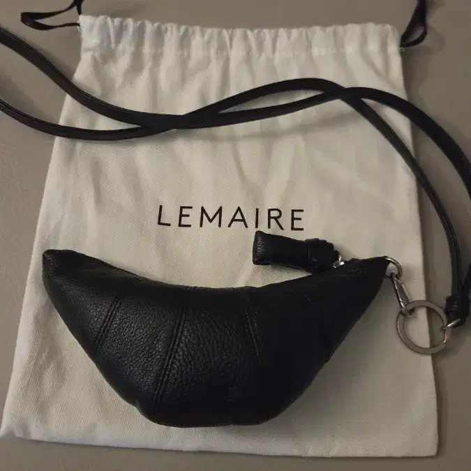 Lemaire Coin Purse Crossbody Black on Bunjang Global