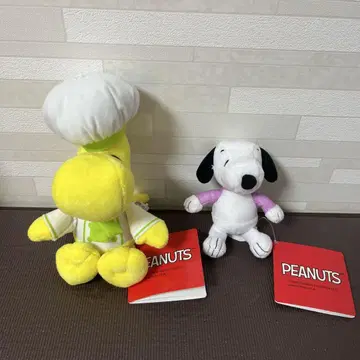 [ SNOOP ] 스누피 마스코트 봉제인형 2개 세트 택 포함 새 상품