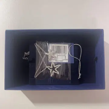 Swarovski 별 모양 크리스탈 목걸이 스와로브스키
