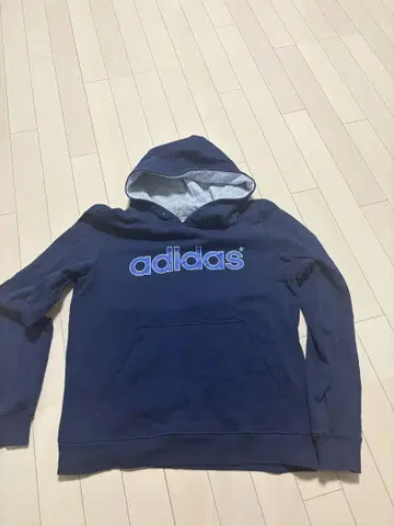 adidas 네이비 후드티와 팬츠 세트