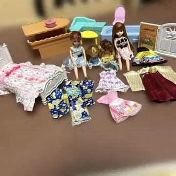 리카짱 사쿠라짱 가구 세트