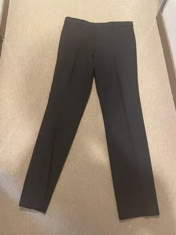 DRIES VAN NOTEN 블랙 슬랙스 46