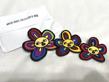 BTS 아티스트 메이드 V 플라워 브로치
