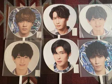스노우맨 SixTONES 부채 티슈 응원봉