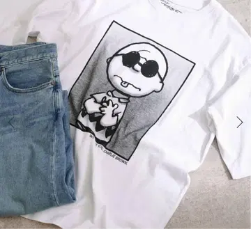 새상품 젬블 PEANUTS CHARLIE BROWN SHADES T