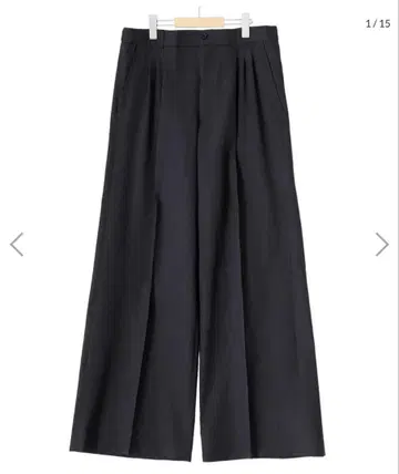 YOKE 1.3PLEATED WIDE-LEG TROUSERS