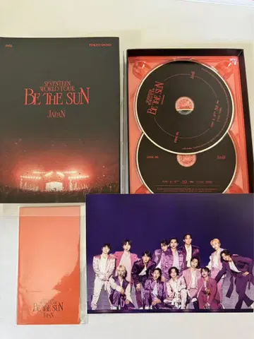 SEVENTEEN BE THE SUN JAPAN Blu-ray DVD