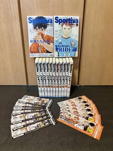 하이큐!! 소설판!! Sportiva 전권 세트