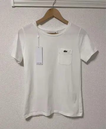 LACOSTE 화이트 T셔츠 반팔