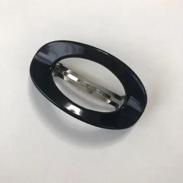 [ SLOBE IENA ] NP CREATION 오벌 머리핀 블랙