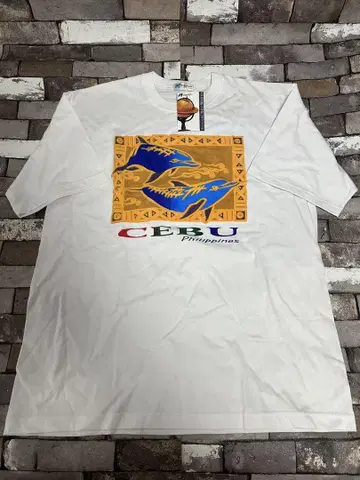 CEBU 필리핀 티셔츠 화이트