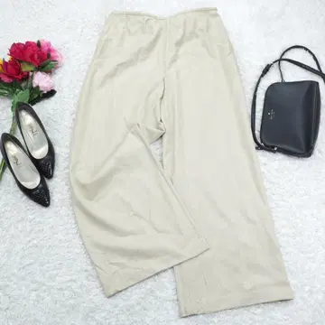 G6790*ESCADA 에스카다 캐주얼 와이드 팬츠 베이지 40