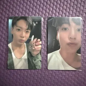 Jungkook 포토 카드 2매 세트 Weverse