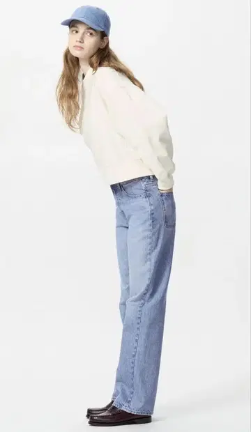 [새상품] 스트레이트 청바지 (긴 길이 81.5cm)