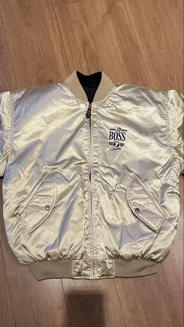 BOSS 골드 MA-1 자켓