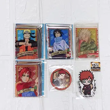 NARUTO 나루토 사스케 스탯 카드 클리어 카드 가아라