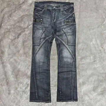 Archive Tech Utility flare Denim Pants