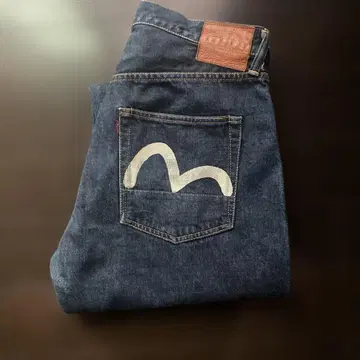 에비수 청바지 W34L35 2001 No2 호이 EVISU 농후