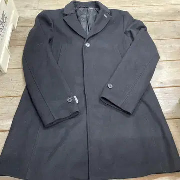 ARMANI EXCHANGE 울 코트 블랙 L 사이즈 8*22