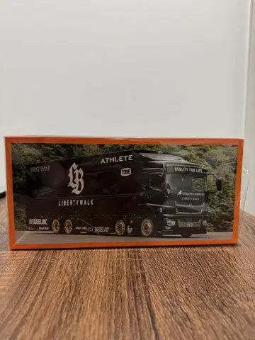 GCD 1/64 미쓰비시 후소 LB-TRUCKS 리버티워크 블랙