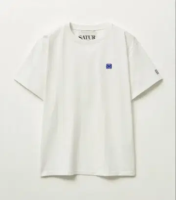 SATUR 티셔츠 화이트 WS 사이즈