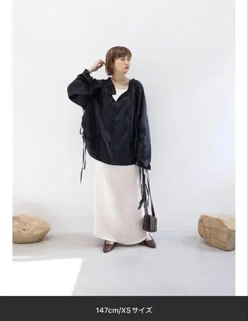 Katrin Tokyo/many ribbon satin blouse