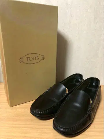 TOD'S 로퍼 블랙 신발