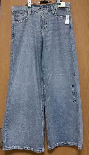 gap 미드라이즈 울트라 소프트 배기 데님 29