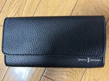 저널 스탠다드 남성용 가죽 블랙 장지갑 2 지퍼