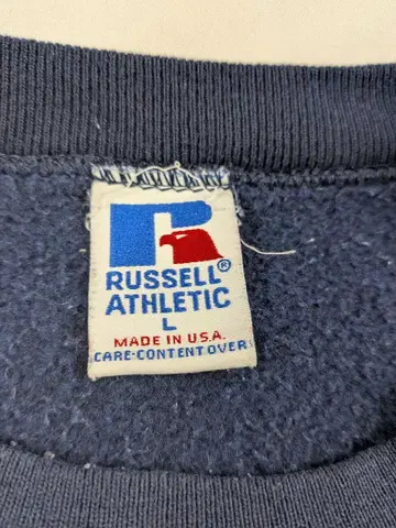RUSSELL ATHLETIC 네이비 맨투맨 L USA 생산 아메카지
