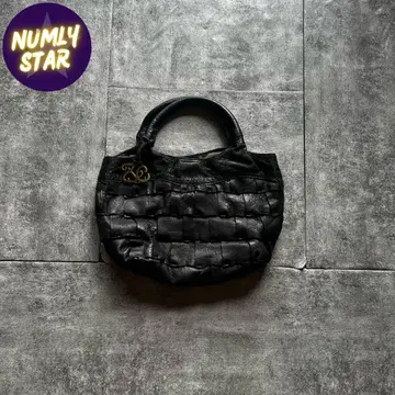 archive grunge shoulder bag y2k black