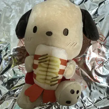 스시로 x 하피단부이 하피나추이에이! 콜라보 한정 봉제 인형 포차코