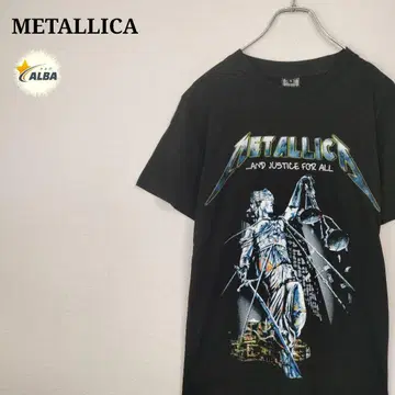 METALICA 메탈리카 티셔츠 빈티지 밴드 블랙 S