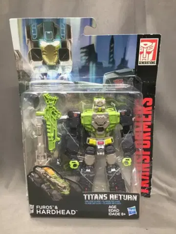 HASBRO TITANSRETURN FUROS & HARDHEAD