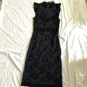 새상품급 ZARA 레이스 원피스 블랙 M 사이즈 고급 럭셔리 드레스 파티